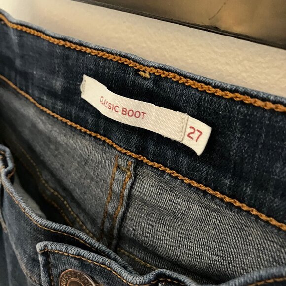 Women's Levi's Classic Boot 27x32 Lightweight summer stretch - Picture 8 of 8